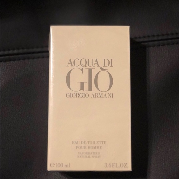 Authentic Aqua di gio 3.4 oz cologne - Picture 2 of 3